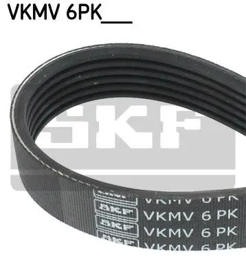 Поліклиновий ремінь (6PK1670) CITROEN JUMPER III, NEMO FIAT DOBLO, DOBLO CARGO, DUCATO, FIORINO, FULLBACK, LINEA, QUBO, STRADA FORD TRANSIT, TRANSIT TOURNEO JAGUAR XF I 1.3D-2.4D 10.01- SKF VKMV 6PK1670 (фото 1)