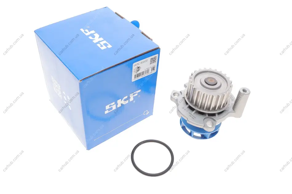 Помпа води Audi A3-A4/A6/Skoda Octavia/Fabia/VW Caddy/Golf IV/Passat/T5 1.8T/2.0 96- (23z) SKF VKPC 81620 (фото 1)