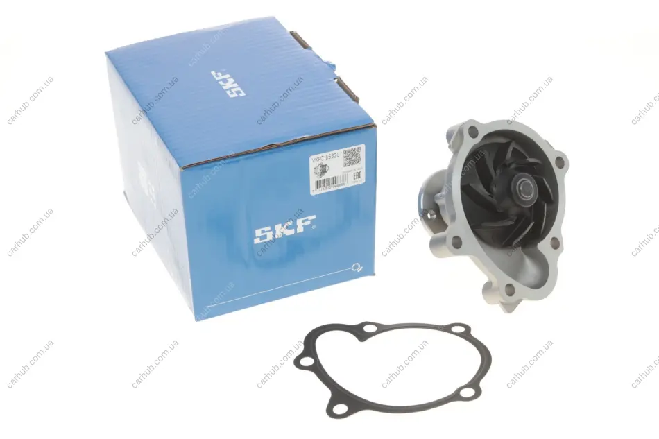Насос охолоджуючої рідини, з ущільненням CHEVROLET CRUZE, TRAX OPEL ASTRA G, ASTRA G CLASSIC, ASTRA H, ASTRA H CLASSIC, ASTRA H GTC, ASTRA J, ASTRA J GTC, COMBO, COMBO TOUR, CORSA C 1.7D 02.00- SKF VKPC 85320 (фото 1)