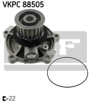 Помпа води Chrysler Voyager IV/ Grand Voyager 2.5-2.8 CRD 00-08 SKF VKPC 88505