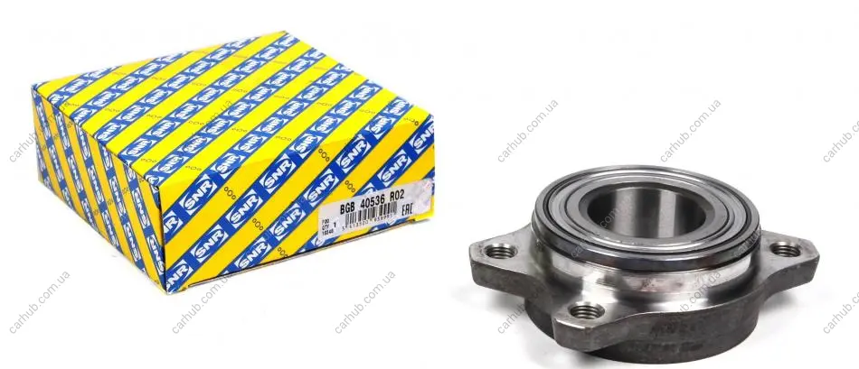 Підшипник маточини (передньої) Audi A4/A6/A8 Quattro 98- SNR SNR NTN BGB 40536 R02 (фото 1)