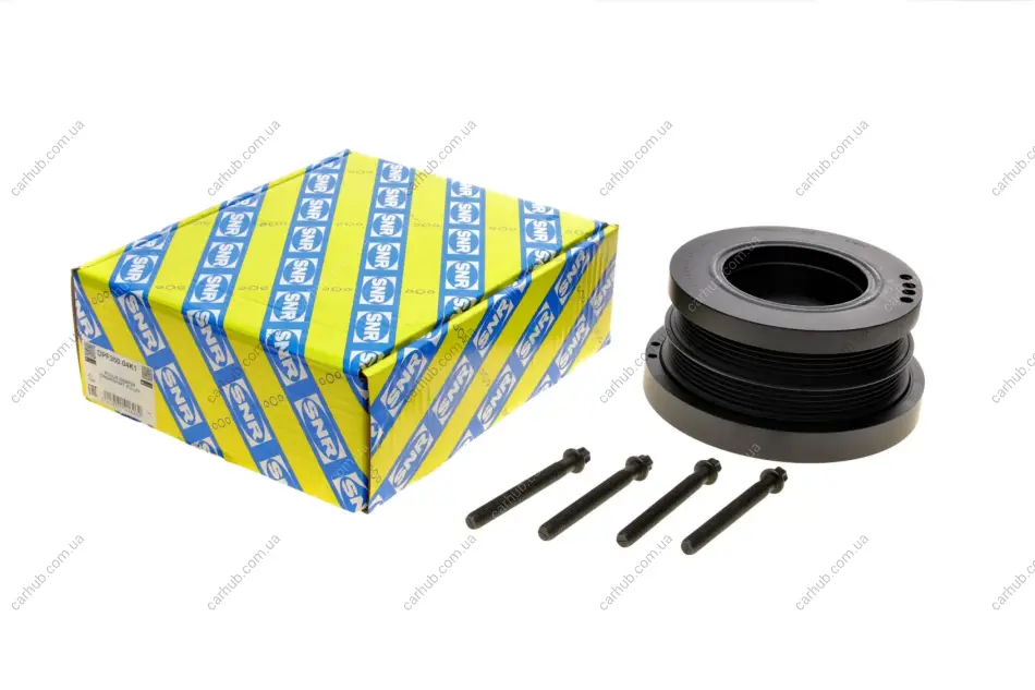 Шків колінвалу BMW 3 (E46)/5 (E39)/X5 (E53) 3.0D 98-05 (+ к-кт болтів) SNR SNR NTN DPF350.04K1 (фото 1)