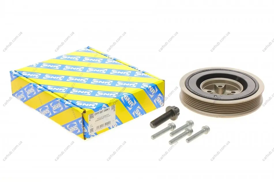 Шків колінвалу VW Caddy II/T4 1.9TDI (6PK) SNR SNR NTN DPF357.09K1 (фото 1)