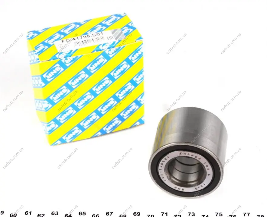 Підшипник маточини (задньої) Renault Clio 12- (25x55x43) SNR SNR NTN FC.41795.S01 (фото 1)