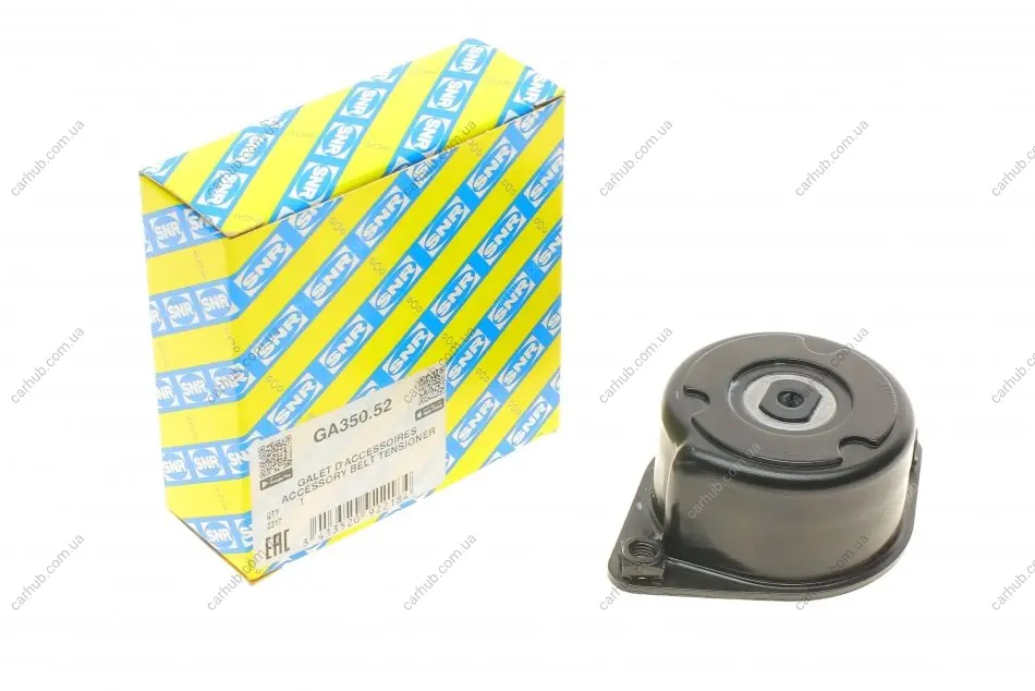 Ролик генератора BMW 3 (E46)/5 (E39)/7 (E38)/X5 (E53) 98-07 (натяжний) (66х28) SNR SNR NTN GA350.52 (фото 1)
