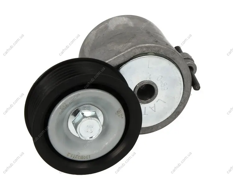 Натягувач поліклинового ременя AUDI A3, TT SKODA SUPERB II VW CC B7, CORRADO, EOS, GOLF V, PASSAT B6, PASSAT B7 1.9D-3.6 08.91-12.16 SNR NTN GA357.54 (фото 1)