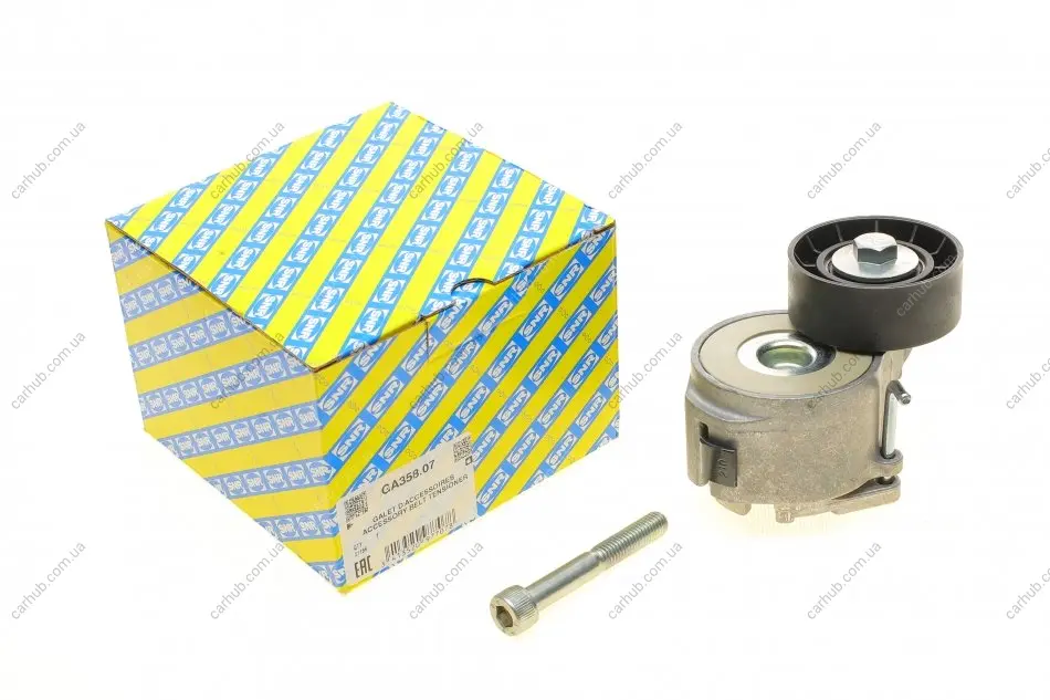 Натяжник ременя генератора Opel Astra H/Vectra C 1.9CDTI 04-10/Fiat Stilo 1.9JTD 03-08 (65x25.5) SNR SNR NTN GA358.07 (фото 1)