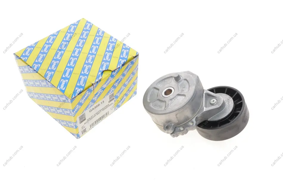 Натяжник ременя генератора Fiat Scudo/Peugeot Boxer/Partner 2.0-2.2HDI 99- SNR SNR NTN GA359.13 (фото 1)