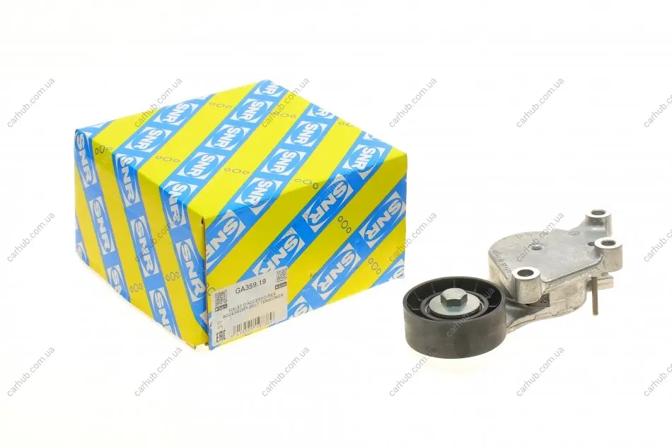 Натяжник ременя генератора Citroen/Peugeot/Ford 1.4HDi/1.6TDCi 01- SNR SNR NTN GA359.19 (фото 1)