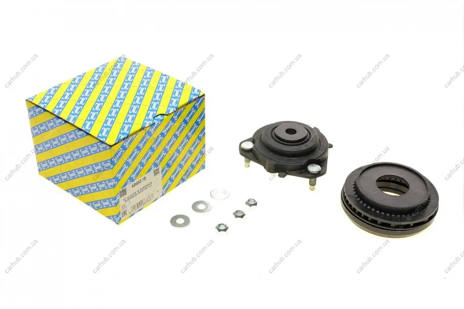 Подушка амортизатора (переднього) + підшипник Ford Fiesta V/Fusion/Mazda 2 1.2-1.6 01- SNR SNR NTN KB652.10 (фото 1)