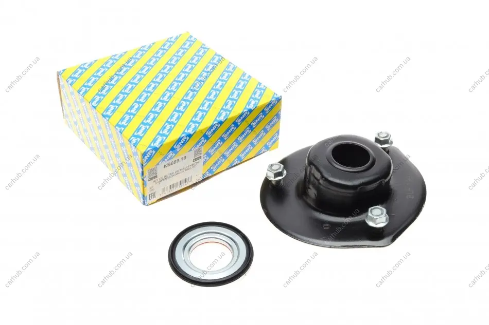 Подушка амортизатора (переднього) + підшипник Toyota Camry/Lexus RX 96-02 (R) (+ гайки) SNR NTN KB669.18 (фото 1)