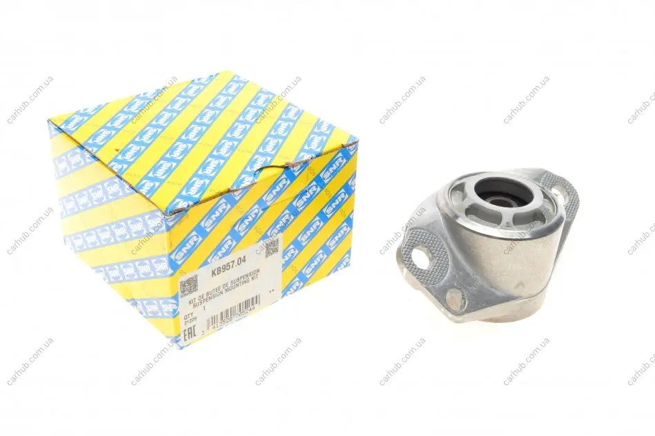 Подушка амортизатора (заднього) VW Bora/Golf IV 96-/Skoda Octavia/Fabia/Rapid 96- SNR SNR NTN KB957.04 (фото 1)