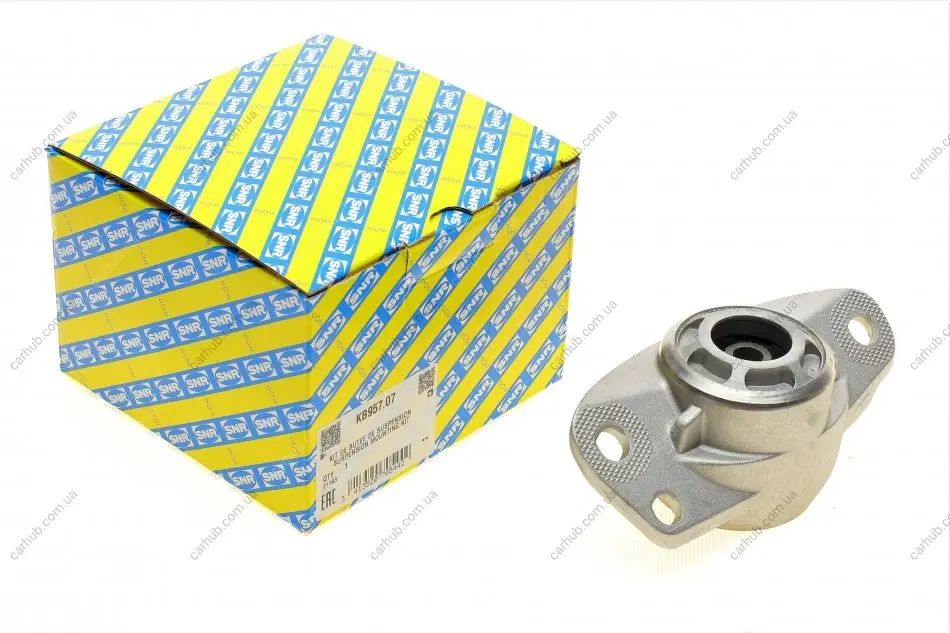Подушка амортизатора (заднього) Audi A3/Seat Leon/ToledoIII/VW Golf/Jetta/Passat/Sharan/Tiguan 05- SNR SNR NTN KB957.07 (фото 1)