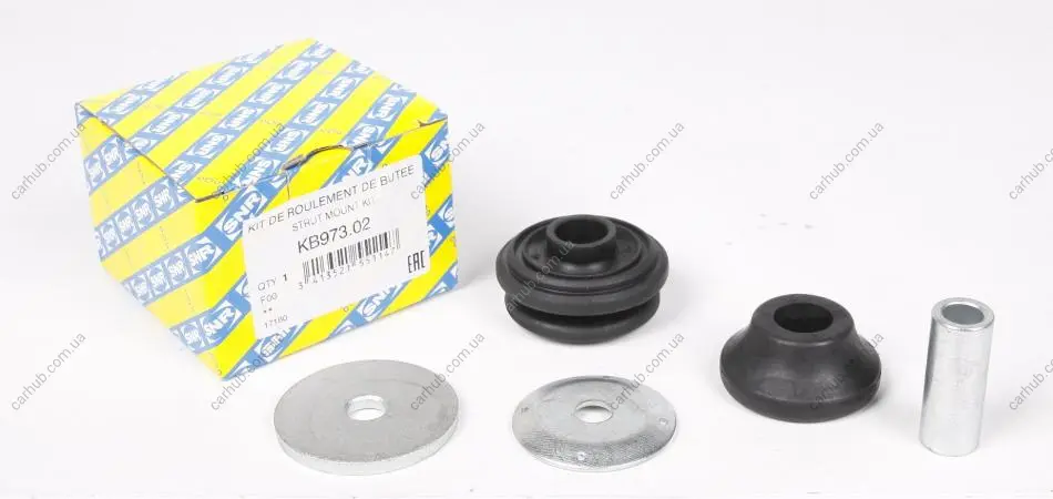 Подушка амортизатора (заднього) Mitsubishi ASX/Lancer/Outlander 03- (к-кт) SNR SNR NTN KB973.02 (фото 1)