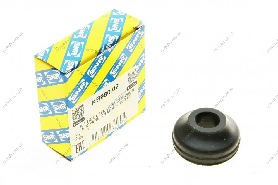 Подушка амортизатора (заднього) Land Rover Defender 90-16 SNR NTN KB980.02 (фото 1)