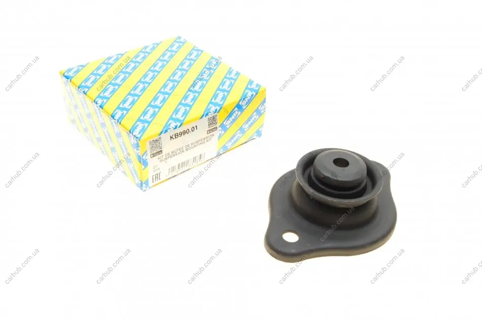 Подушка амортизатора (заднього) Chevrolet Aveo 1.2/1.4 03- SNR NTN KB990.01 (фото 1)