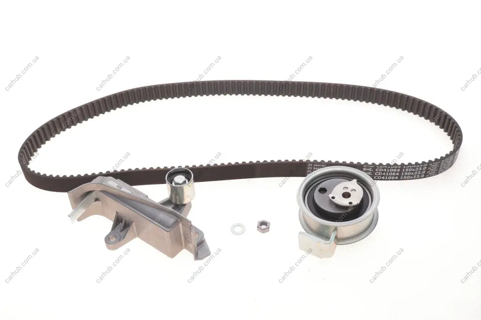 Комплект ГРМ (ремінь + ролик) AUDI A3, A4 B5, A4 B6, A4 B7, A6 C5 SEAT EXEO, EXEO ST SKODA SUPERB I VW PASSAT B5.5 1.8/2.0 01.95-05.10 SNR NTN KD457.45 (фото 1)