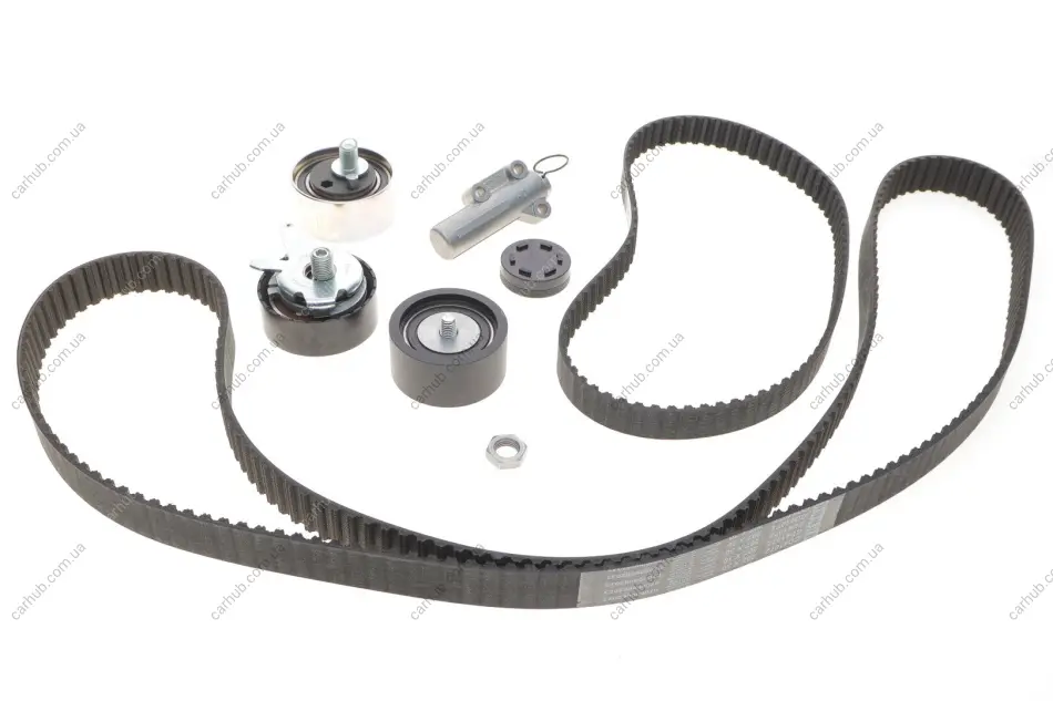 Комплект ГРМ (ремінь + ролик) AUDI A4 B5, A4 B6, A4 B7, A6 C5, A8 D2, ALLROAD C5 SKODA SUPERB I VW PASSAT B5, PASSAT B5.5 2.5D 01.97-03.08 SNR NTN KD457.48 (фото 1)