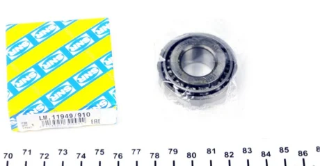 Підшипник (19,05x45,24x15,49) SNR SNR NTN LM.11949/910