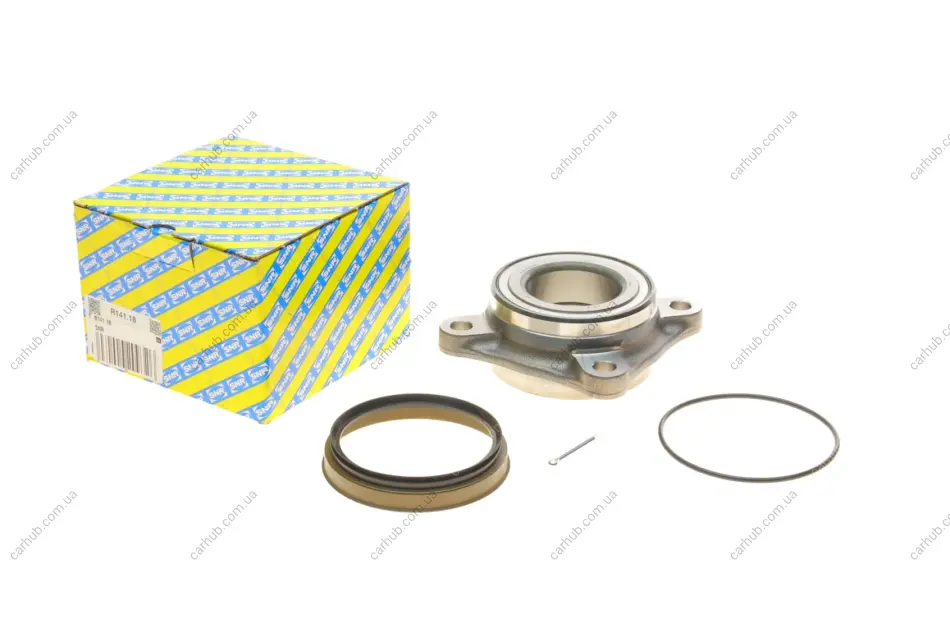 Підшипник маточини (передньої) Toyota Land Cruiser 02- (+ABS) SNR SNR NTN R141.18 (фото 1)