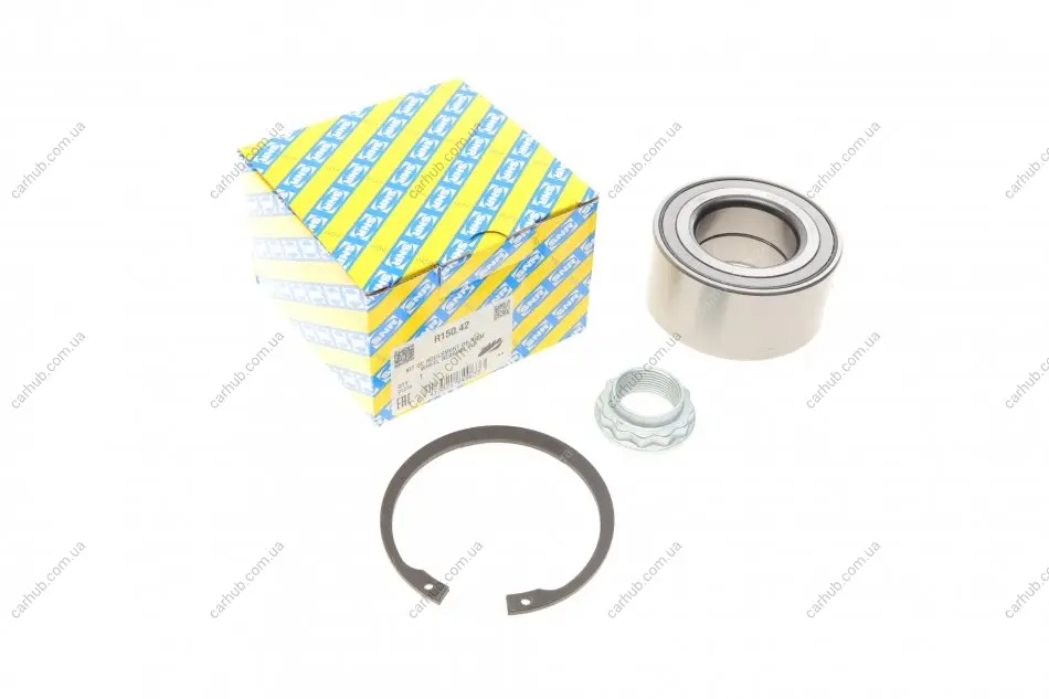 Підшипник маточини (задньої) BMW 1 (E82/E88)/3 (E91/E93) 05-13 (45x85x41)(+ABS) SNR SNR NTN R150.42 (фото 1)