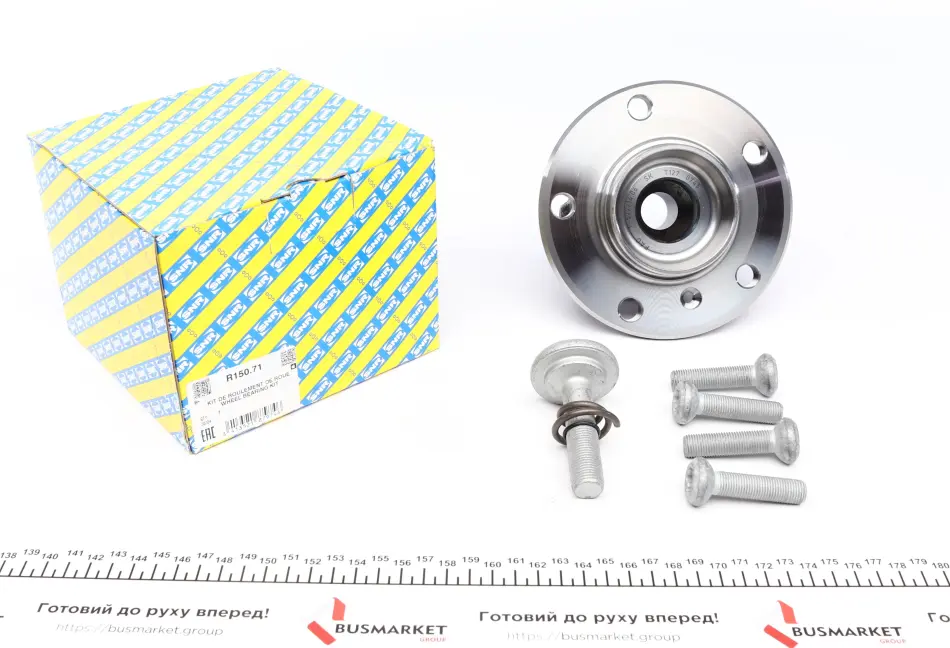 Підшипник маточини (передньої) BMW 4 (F32/F33/F36/F82/F83) 13-16 SNR SNR NTN R150.71 (фото 1)