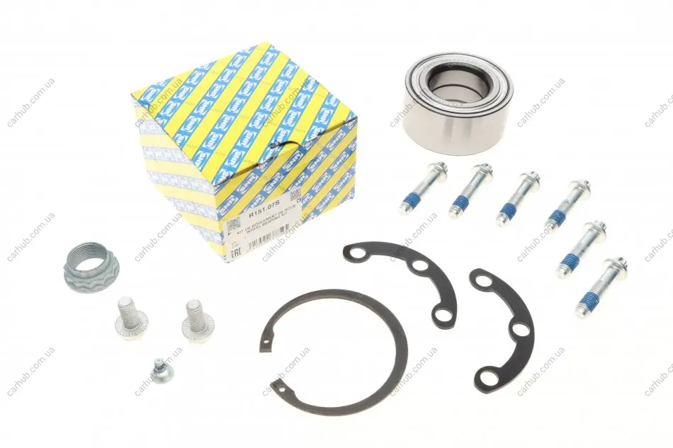 Підшипник маточини (задньої) MB E-class (W124/W210) 93-02 (45х84х39)(к-кт) SNR SNR NTN R151.07S (фото 1)