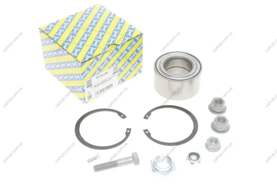 Підшипник маточини (передньої) VW Caddy II -04 (40x72x37) SNR SNR NTN R154.28 (фото 1)