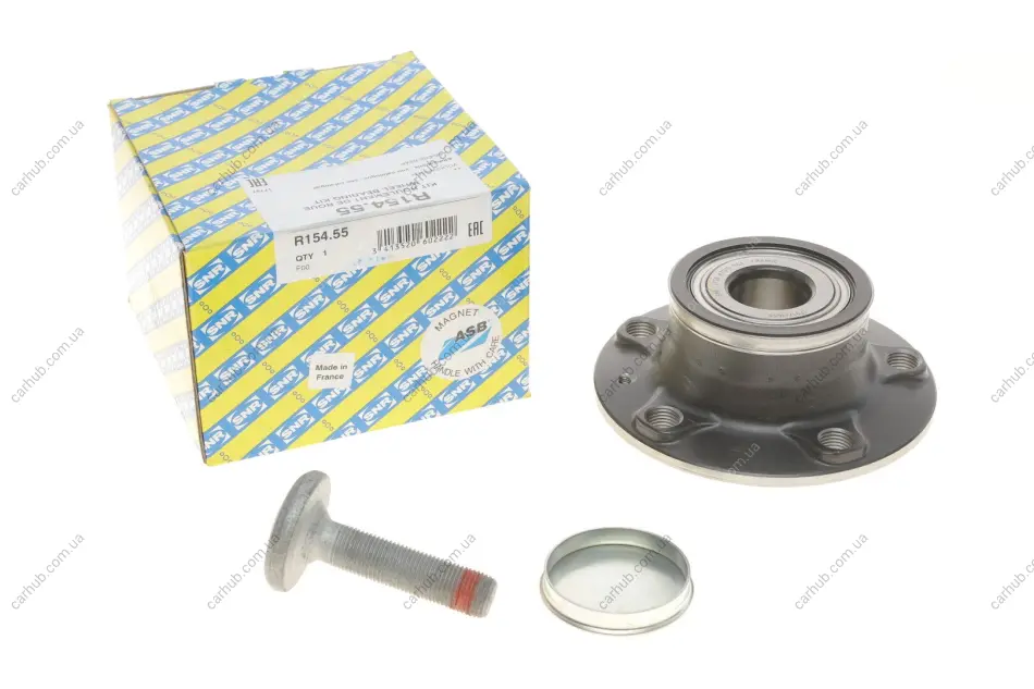 Підшипник маточини (задньої) VW Golf V/Skoda Octavia 05- SNR SNR NTN R154.55 (фото 1)