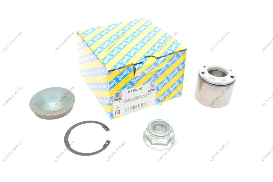 Підшипник маточини (задньої) Renault Megane/Clio 01- (25x52x37) SNR NTN R155.19 (фото 1)