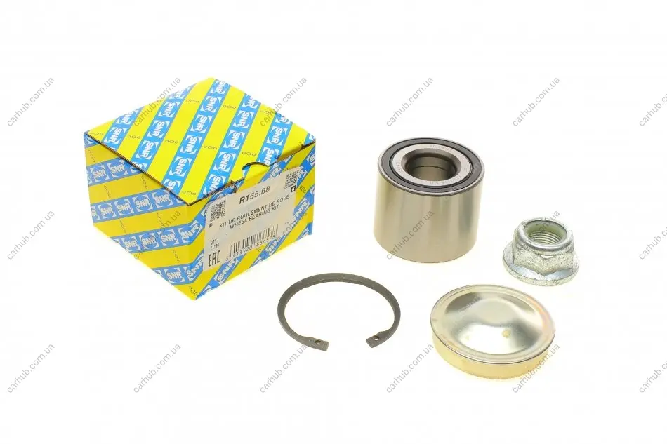 Підшипник маточини (задньої) Renault Clio 12- (25x55x43)(к-кт) SNR SNR NTN R155.88 (фото 1)