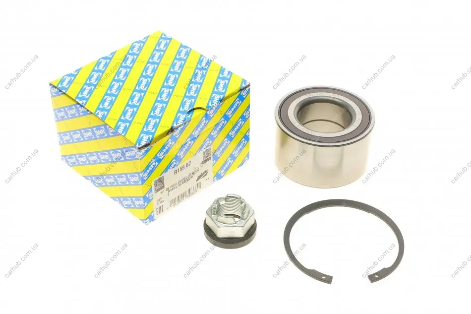 Підшипник маточини (передньої) Citroen C4 Picasso/Peugeot 308 II (42x80x44) (+ABS) SNR SNR NTN R159.67 (фото 1)
