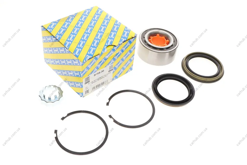 Підшипник маточини (передньої) Nissan Almera/Sunny 90-00 SNR SNR NTN R168.30 (фото 1)