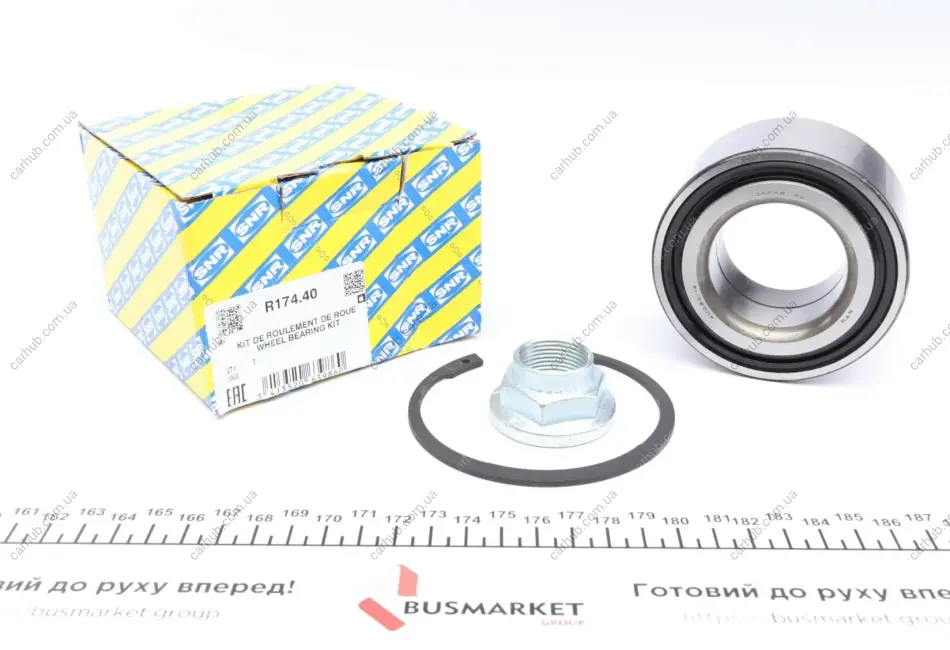 Підшипник маточини (передньої) Honda Accord VI/CR-V II 1.4-2.2i 98-06 SNR NTN R174.40 (фото 1)