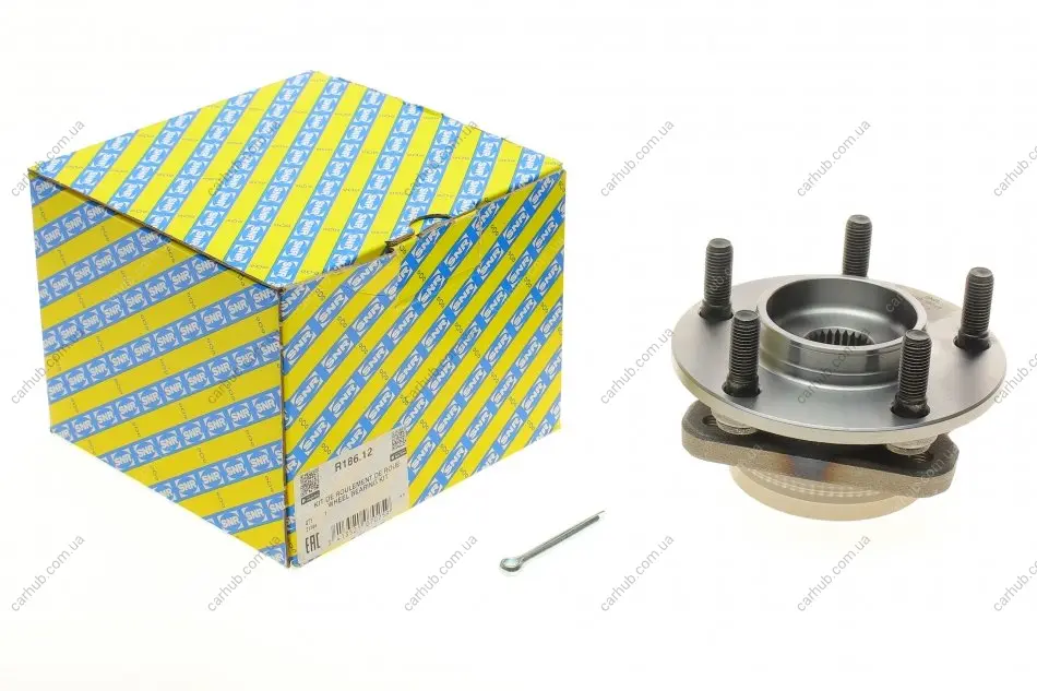 Підшипник маточини (передньої) Chrysler Grand Voyager 00- (29x140x78) SNR SNR NTN R186.12 (фото 1)