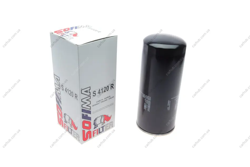 Фільтр масляний Renault Magnum 12.1 04-06/12.8 06-/Kerax/Premium 2 10.8 05- SOFIMA S 4120 R (фото 1)