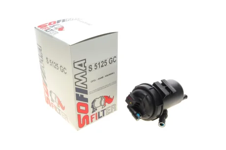 Паливний фільтр OPEL ASTRA H, ASTRA H GTC, SIGNUM, VECTRA C, VECTRA C GTS SAAB 9-3 1.3D/1.9D 04.04-02.15 SOFIMA S5125GC