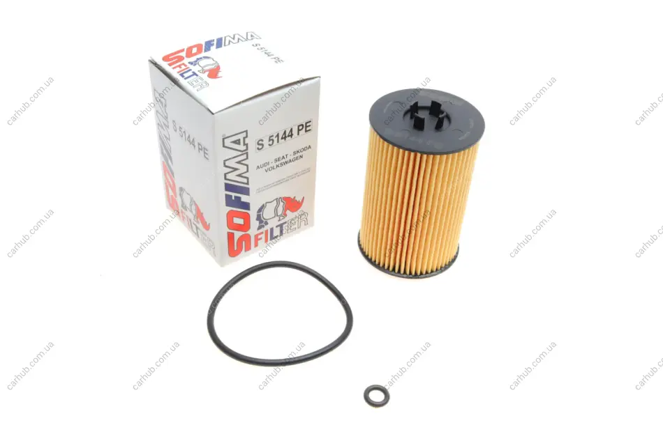 Фільтр масляний VW Passat/Caddy/T5 1.6/2.0TDI 14- SOFIMA S 5144 PE (фото 1)