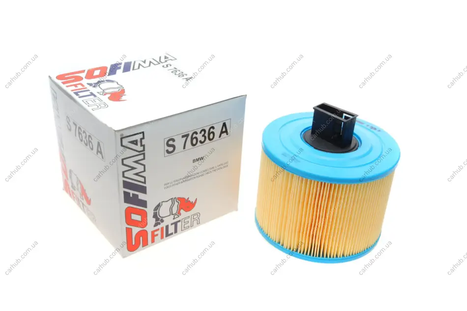 Фільтр повітряний BMW 3 (E90-E93)/X1 (E84) 2.5/3.0 05- (N52/N53) SOFIMA S 7636 A (фото 1)
