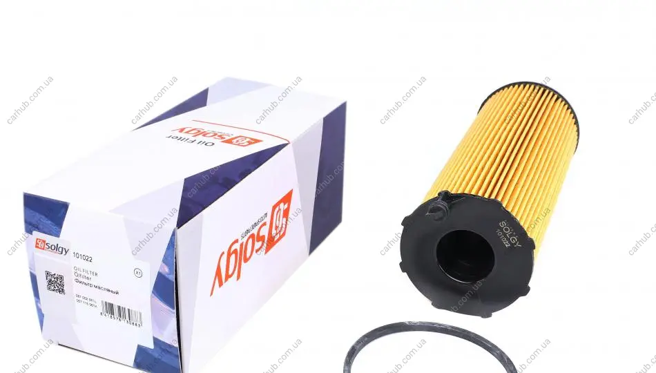 Фільтр масляний Audi A4/A6/A8/Q7 2.7-4.2 TDI 03- SOLGY Solgy 101022 (фото 1)