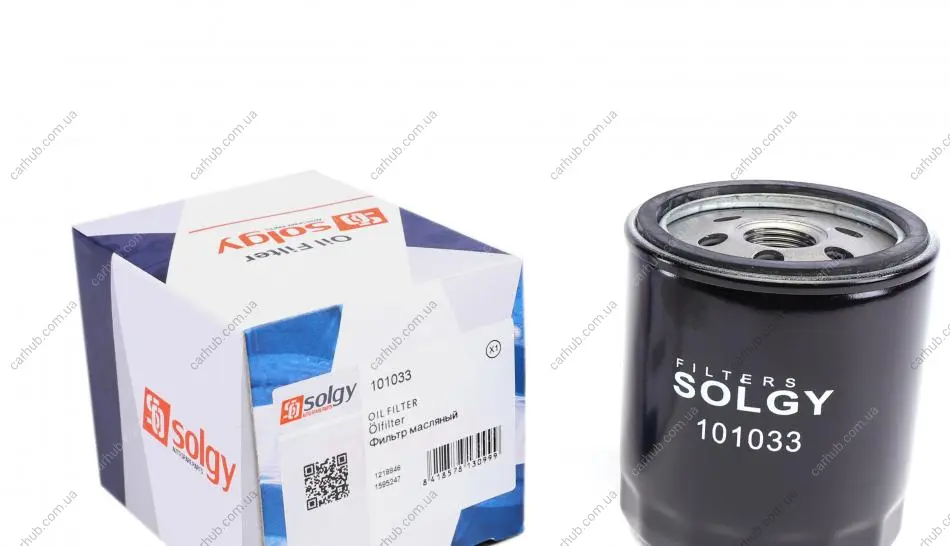 Фільтр масляний Ford Focus/Transit 1.0-2.3 82- SOLGY Solgy 101033 (фото 1)