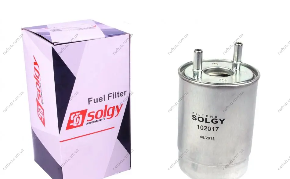 Фільтр паливний Renault Megane/Scenic 1.5-2.0DCI 08- SOLGY Solgy 102017 (фото 1)