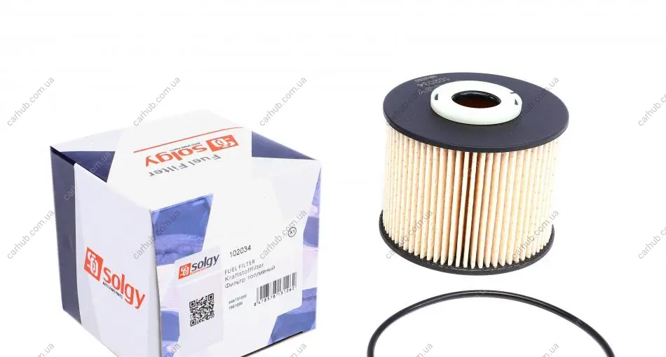 Фільтр паливний Fiat Scudo 2.0 D Multijet 11- SOLGY Solgy 102034 (фото 1)