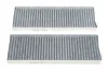Фільтр салону Citroen Berlingo/Peugeot Partner 08- (к-кт 2шт.) (вугільний) SOLGY Solgy 104016 (фото 1)