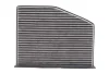 Фільтр салону VW Caddy 1.9TDI 03- (вугільний) Solgy 104038 (фото 1)