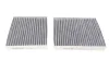 Фільтр салону Citroen C3/Peugeot 207/208 09- (вугільний) (к-кт) SOLGY Solgy 104066 (фото 1)