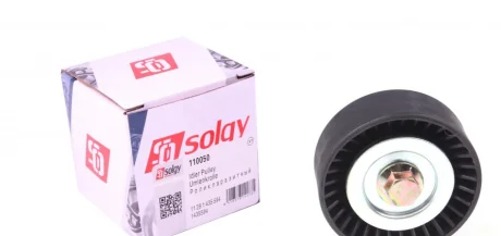 Ролик генератора BMW E46 (гладкий) (паразитний) (70x26) SOLGY Solgy 110050