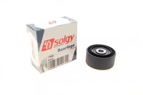 Ролик генератора Citroen Berlingo 1.1/1.4/1.6i 96- (паразитний) (60x26,5) SOLGY Solgy 110083