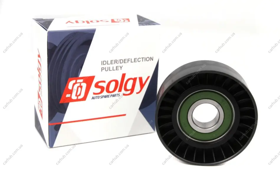 Ролик генератора VW Caddy 1.2TSI/Skoda Roomster 1.2TSI (натяжний) (65x24) Solgy 110094 (фото 1)