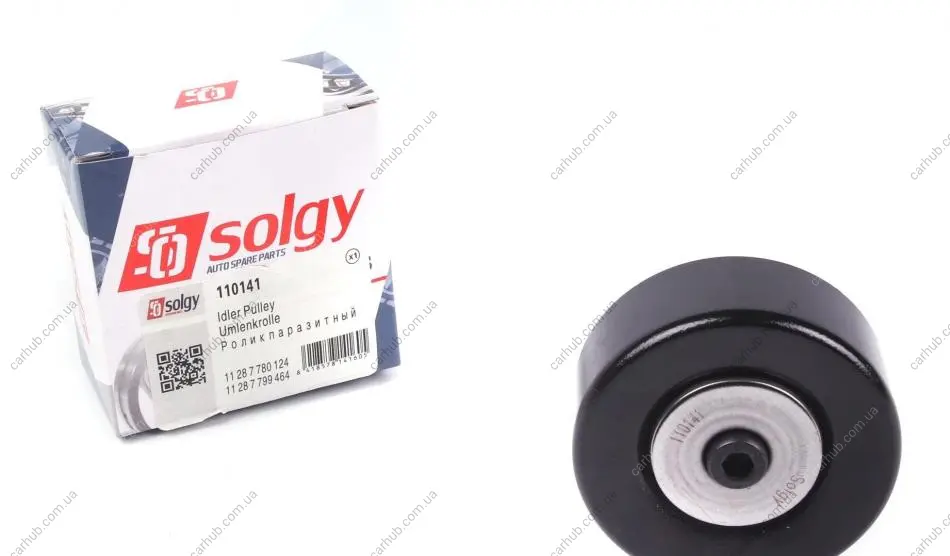 Ролик генератора BMW 5 (E60) 3.0D 01- (паразитний) SOLGY Solgy 110141 (фото 1)